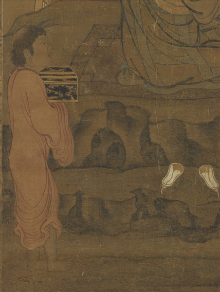 宋人畫十六尊者（九）　軸