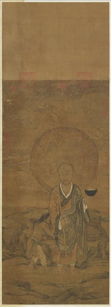 宋人畫十六尊者（二）　軸