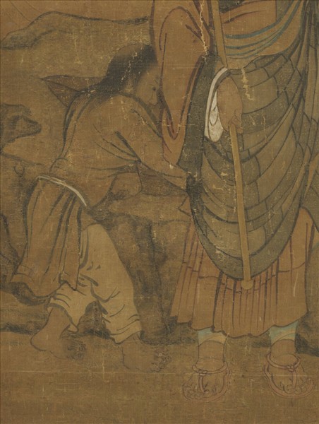 宋人畫十六尊者（二）　軸