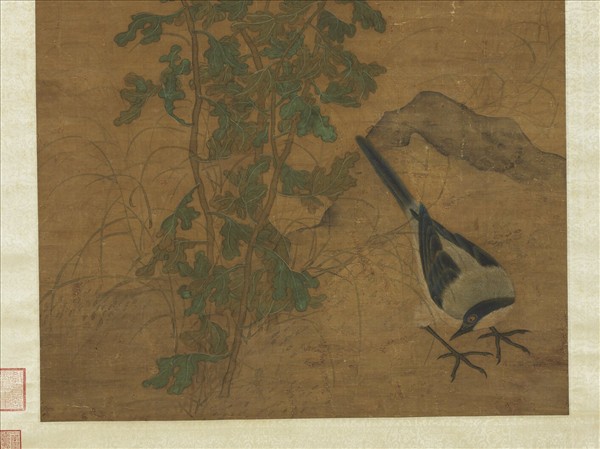 宋人三秋喜報圖　軸