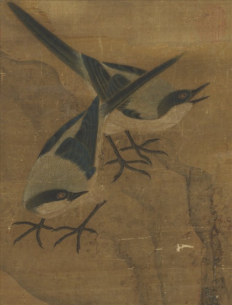 宋人三秋喜報圖　軸