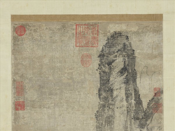 宋人松風琴韻圖　軸