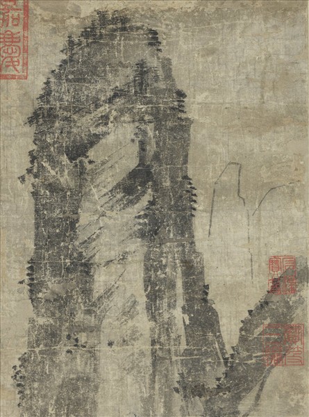 宋人松風琴韻圖　軸