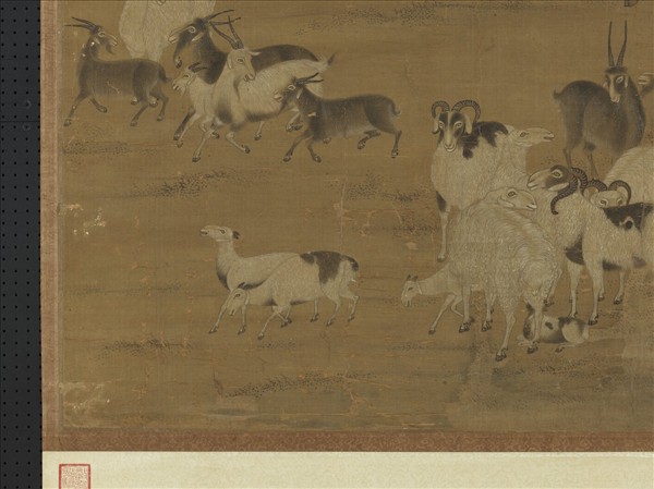 宋人九陽消寒圖　軸