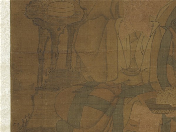 宋人畫十八羅漢（十）　軸