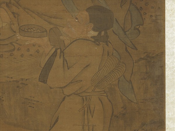 宋人畫十八羅漢（七）　軸