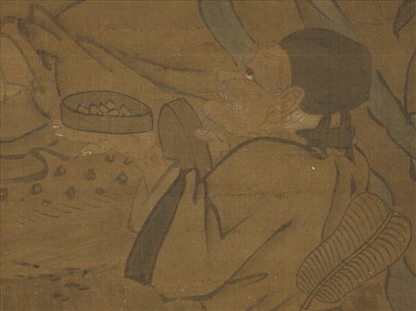 宋人畫十八羅漢（七）　軸