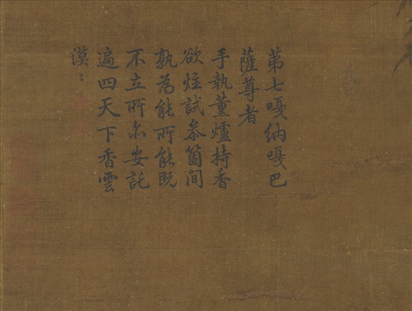 宋人畫十八羅漢（七）　軸