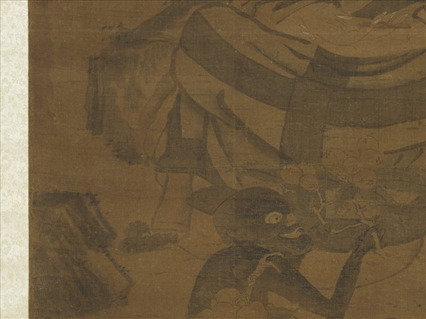 宋人畫十八羅漢（九）　軸