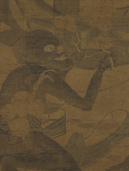 宋人畫十八羅漢（九）　軸