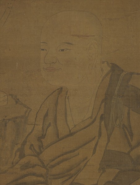 宋人畫十八羅漢（九）　軸