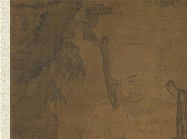 宋人畫十八羅漢（十八）　軸