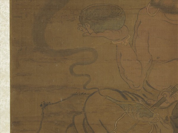 宋人畫十八羅漢（十七）　軸