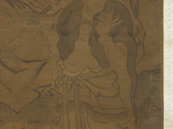 宋人畫十八羅漢（十七）　軸