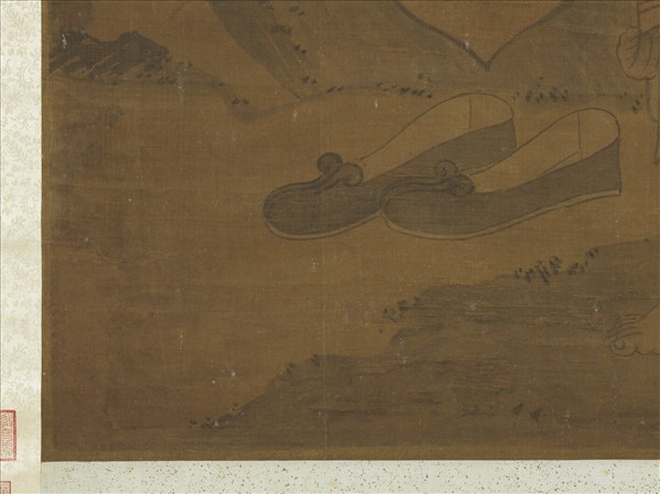 宋人畫十八羅漢（十七）　軸