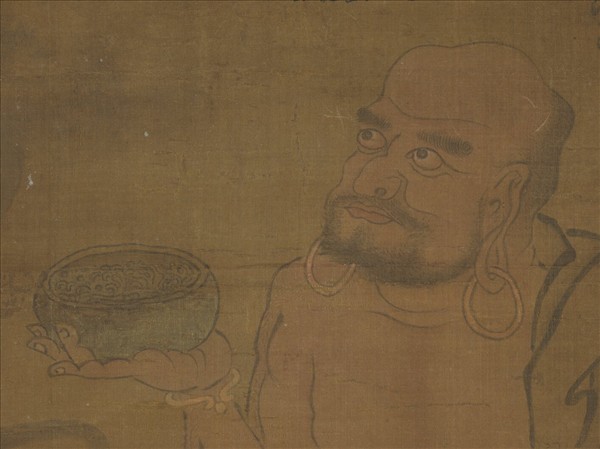 宋人畫十八羅漢（十七）　軸