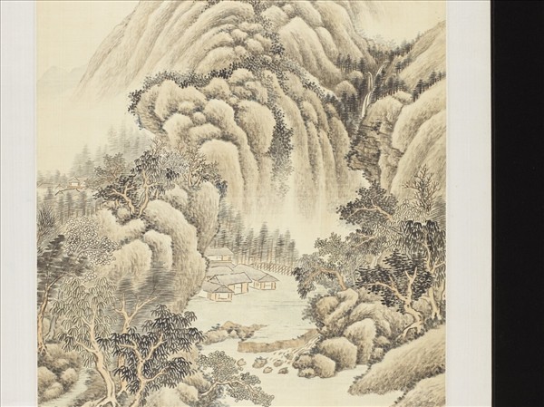 民國樓邨山水　單片