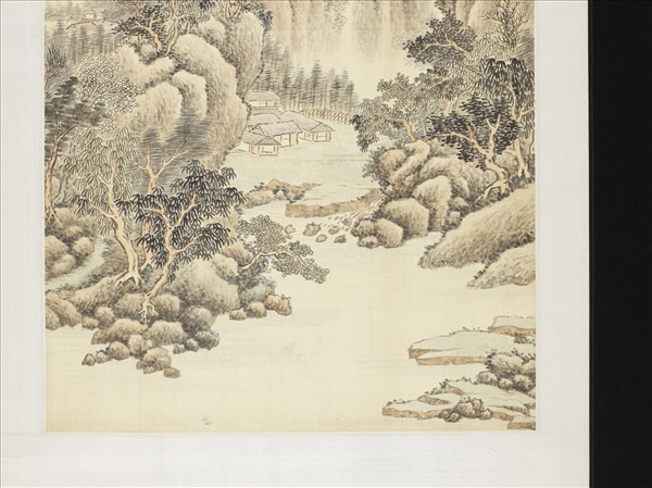 民國樓邨山水　單片