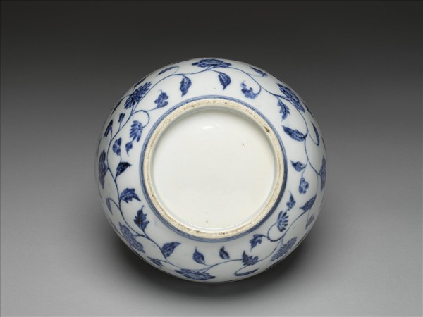 青花花卉紋碗