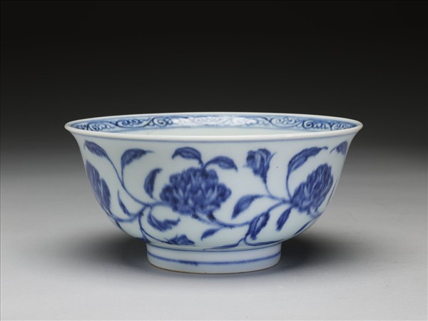 青花花卉紋碗