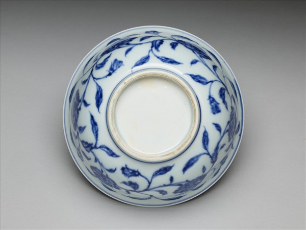 青花花卉紋碗
