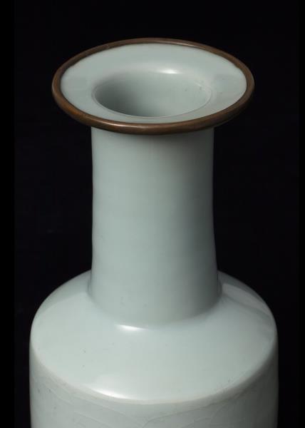 龍泉窯 青瓷紙槌瓶