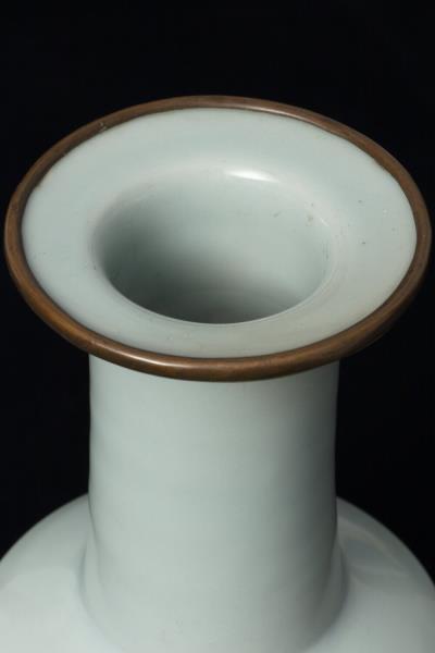 龍泉窯 青瓷紙槌瓶