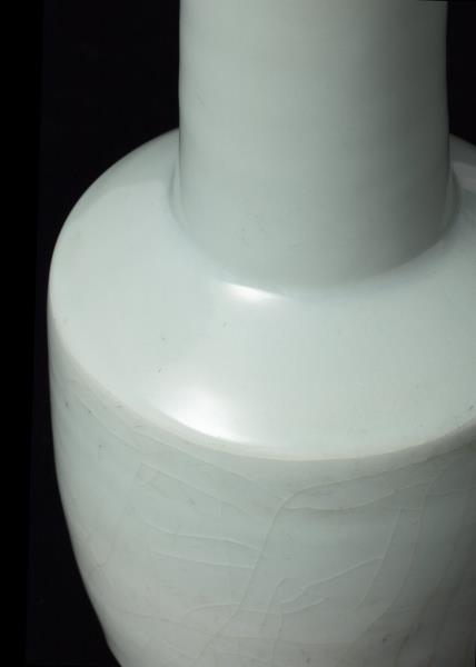 龍泉窯 青瓷紙槌瓶