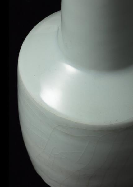 龍泉窯 青瓷紙槌瓶