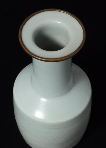 龍泉窯 青瓷紙槌瓶