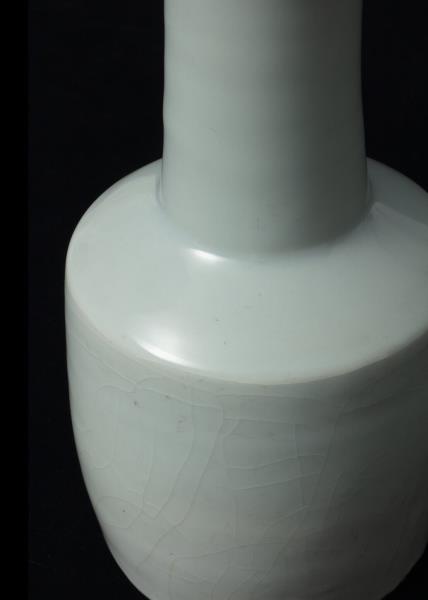 龍泉窯 青瓷紙槌瓶