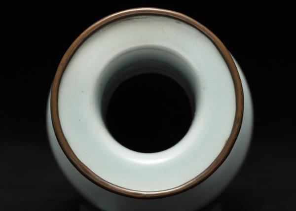 龍泉窯 青瓷紙槌瓶