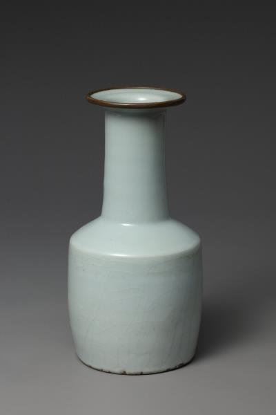 龍泉窯 青瓷紙槌瓶