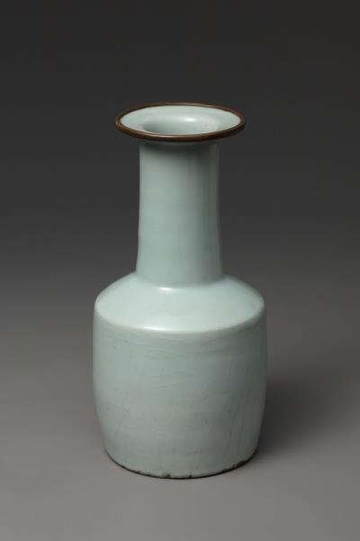 龍泉窯 青瓷紙槌瓶