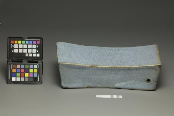 鈞窯天藍長方枕