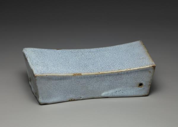 鈞窯天藍長方枕