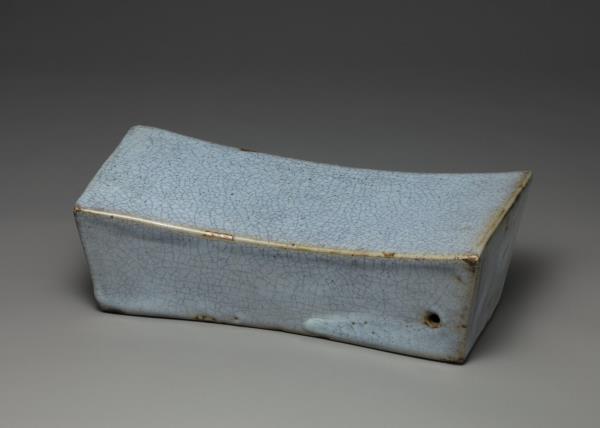 鈞窯天藍長方枕