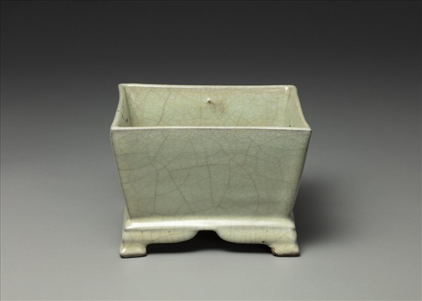 官窯 青瓷方爐