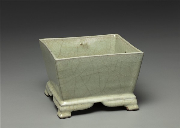 官窯 青瓷方爐