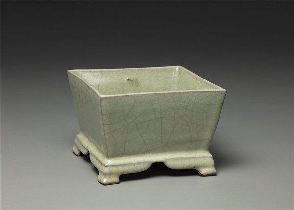 官窯 青瓷方爐