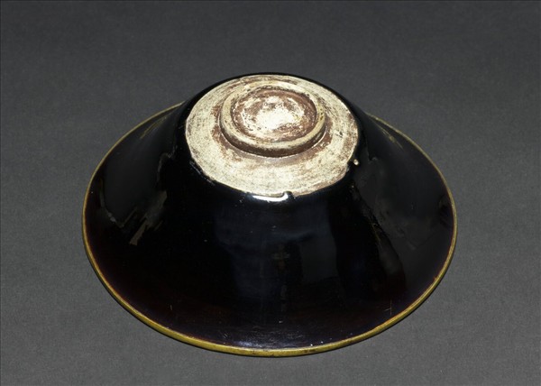 北方窯場 烏金釉碗