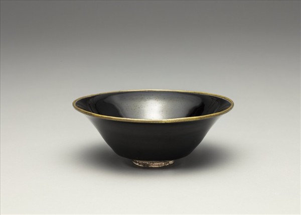 北方窯場 烏金釉碗