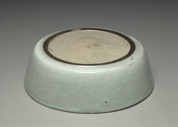 官窯 青瓷印花龍紋洗