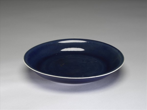 霽青釉盤