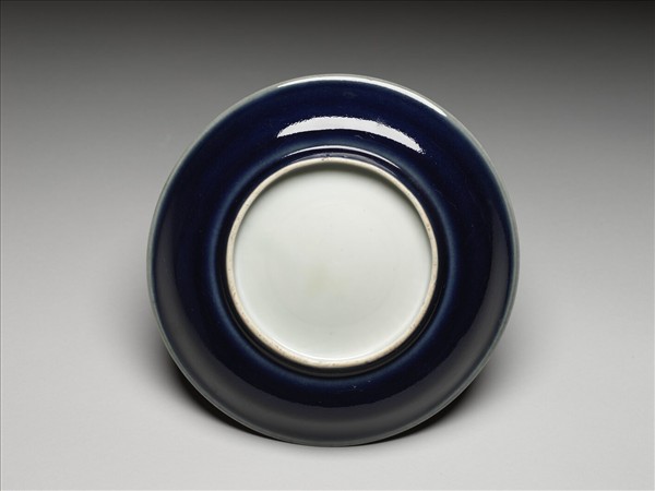 霽青釉盤