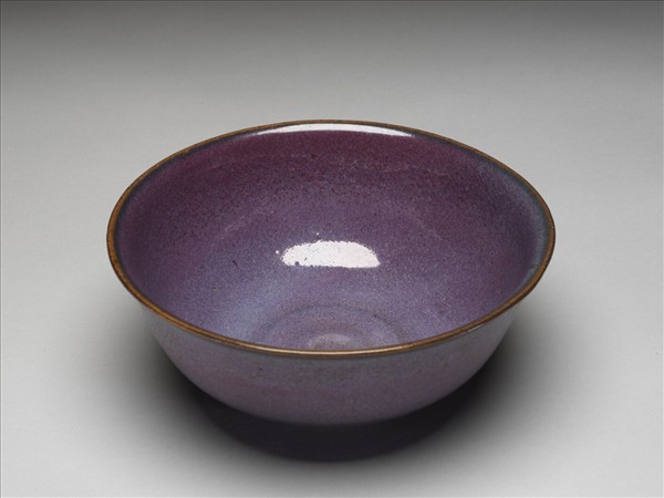鈞窯 紫紅釉碗