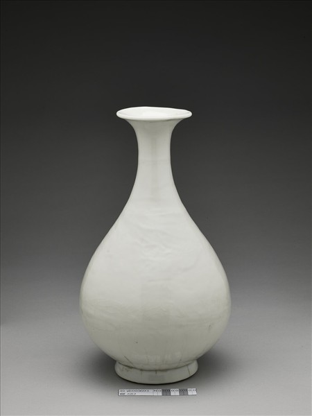 甜白玉壺春瓶