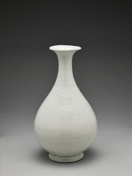 甜白玉壺春瓶