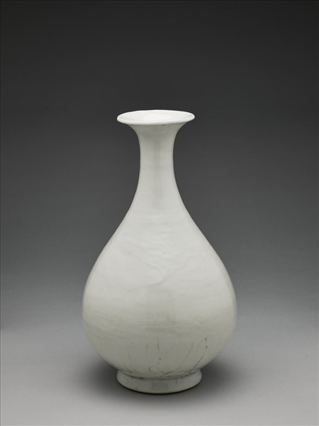 甜白玉壺春瓶