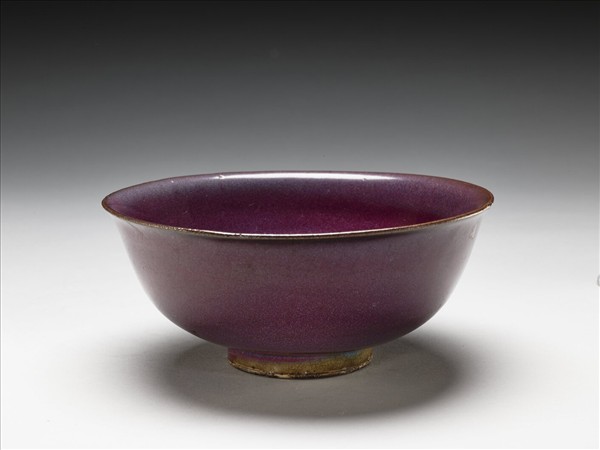 鈞窯 紫紅釉碗
